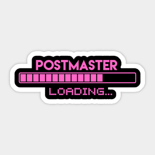 Postmaster Loading Sticker